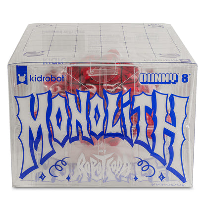 MONOLITH Dunny 8" Sculpted Vinyl Art Figure by ROBOT SODA - Sangre Edition (Limited to 150)