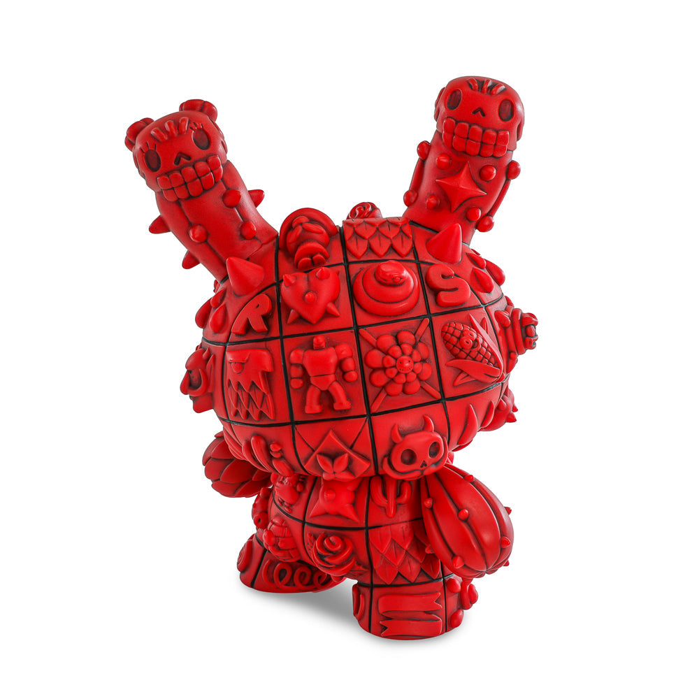MONOLITH 8" Dunny Art Figures by ROBOT SODA - Complete Series Bundle - Jade, Onyx & Sangre Limited Editions