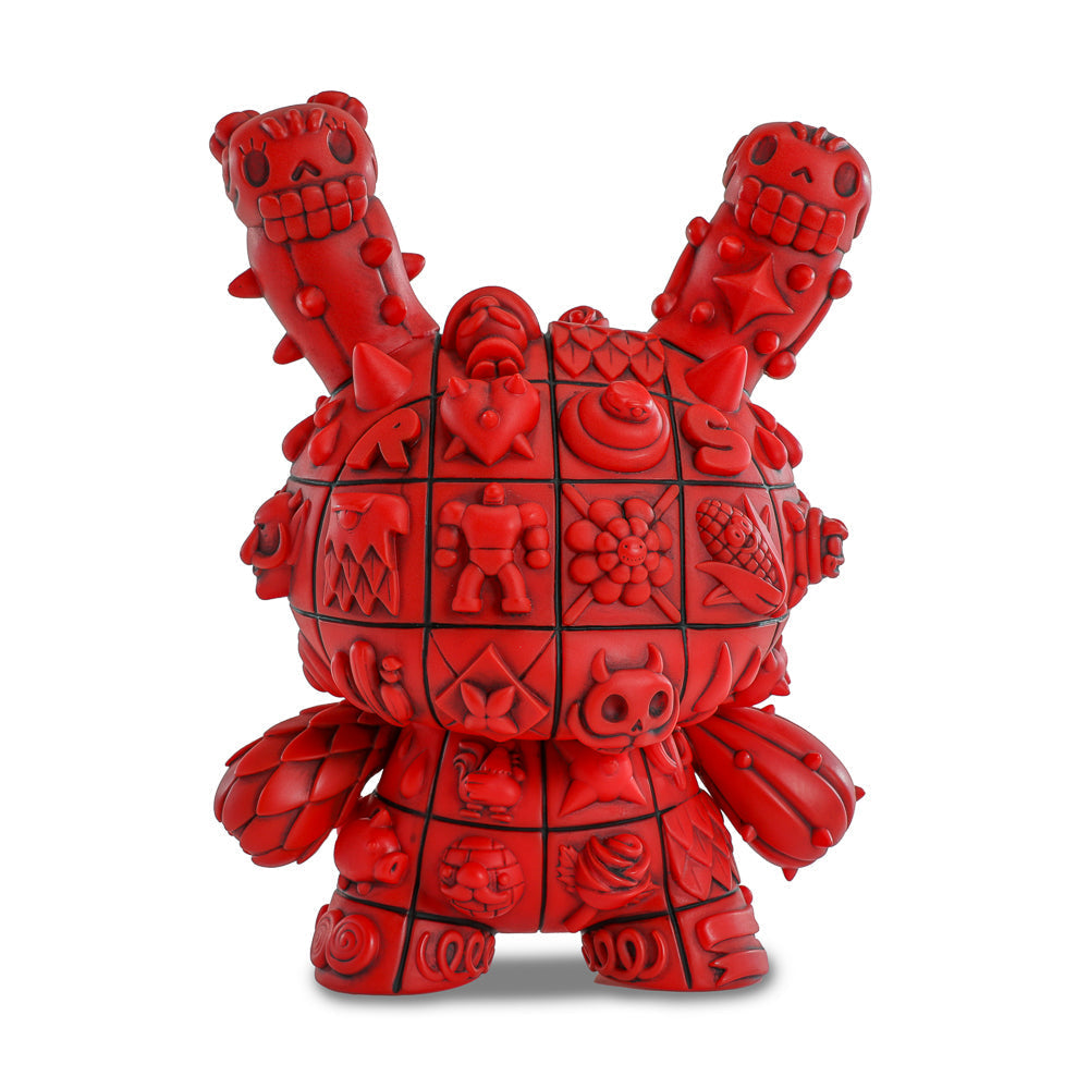 MONOLITH 8" Dunny Art Figures by ROBOT SODA - Complete Series Bundle - Jade, Onyx & Sangre Limited Editions