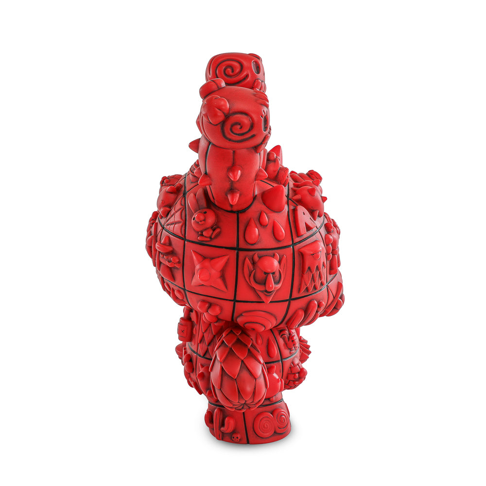 MONOLITH Dunny 8" Sculpted Vinyl Art Figure by ROBOT SODA - Sangre Edition (Limited to 150)