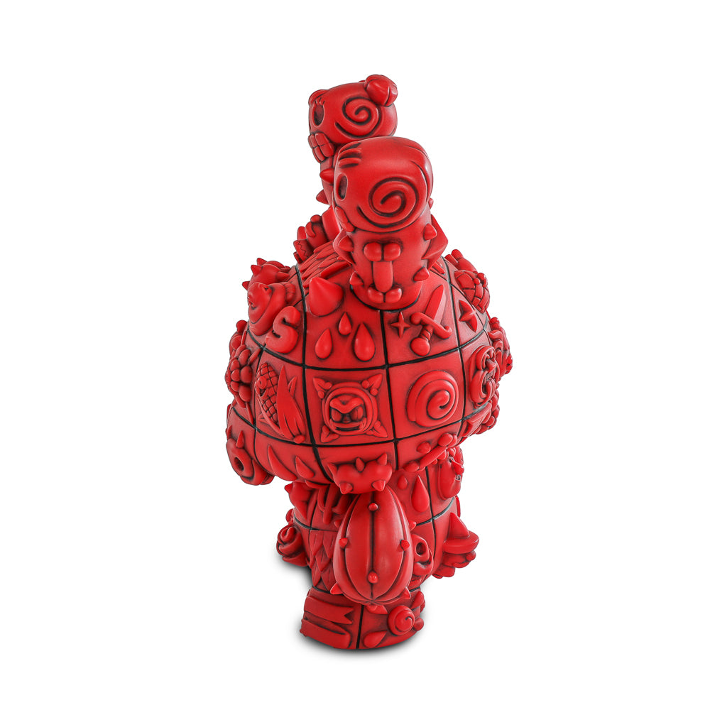 MONOLITH 8" Dunny Art Figures by ROBOT SODA - Complete Series Bundle - Jade, Onyx & Sangre Limited Editions
