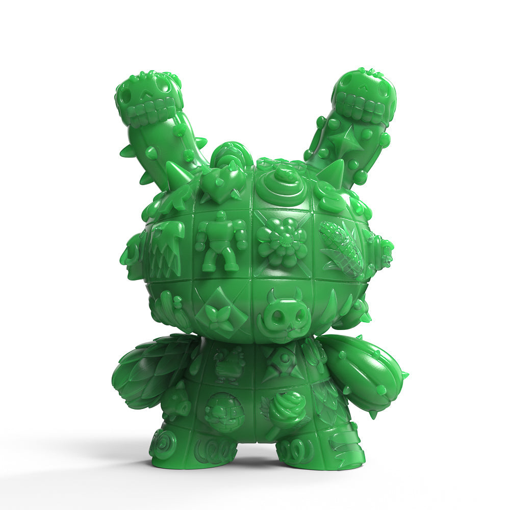MONOLITH Dunny 8" Vinyl Art Figure by ROBOT SODA - Jade Edition (Limited Edition of 300)
