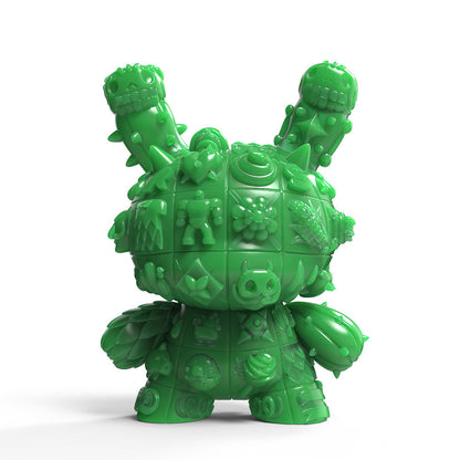 MONOLITH Dunny 8" Vinyl Art Figure by ROBOT SODA - Jade Edition (Limited Edition of 300)