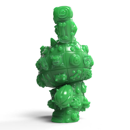 MONOLITH Dunny 8" Vinyl Art Figure by ROBOT SODA - Jade Edition (Limited Edition of 300)