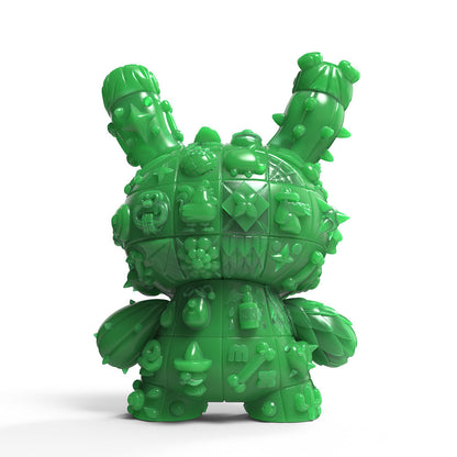 MONOLITH Dunny 8" Vinyl Art Figure by ROBOT SODA - Jade Edition (Limited Edition of 300)