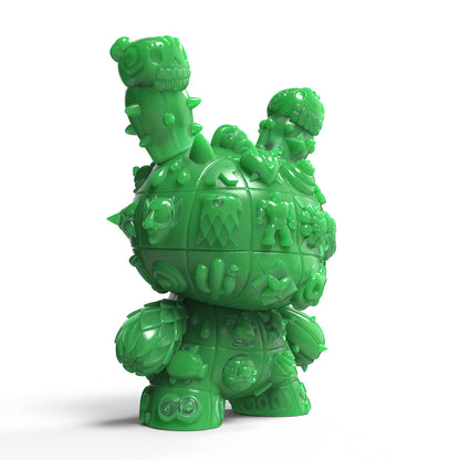 MONOLITH Dunny 8" Vinyl Art Figure by ROBOT SODA - Jade Edition (Limited Edition of 300)