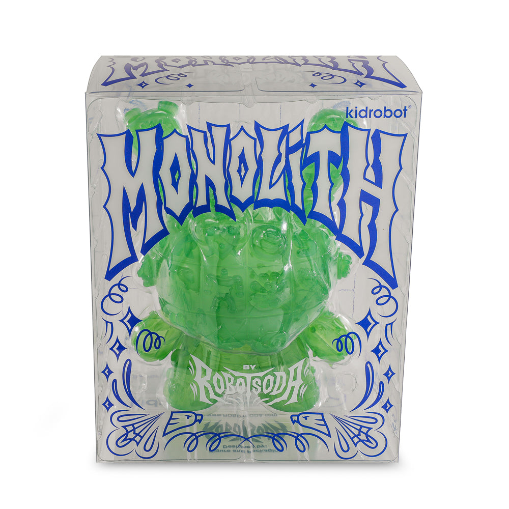 MONOLITH 8" Dunny 2-pack Bundle by ROBOT SODA - Onyx & Jade Limited Editions