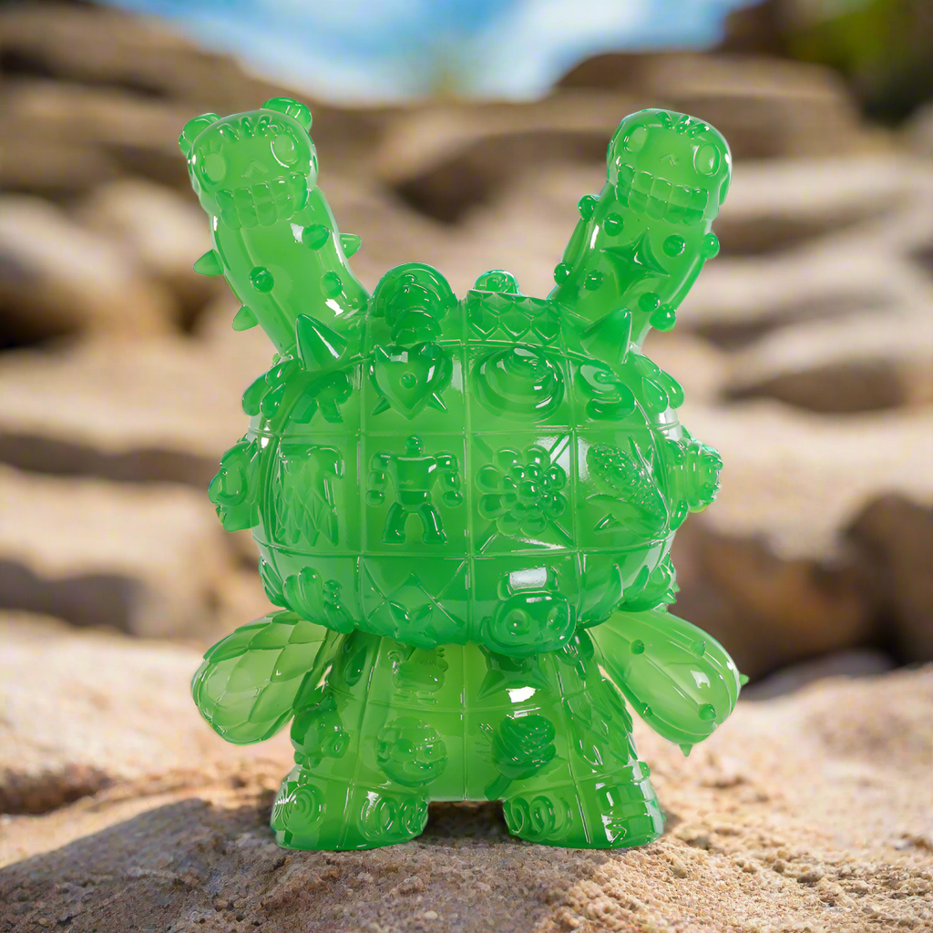 MONOLITH Dunny 8" Vinyl Art Figure by ROBOT SODA - Jade Edition (Limited Edition of 300)