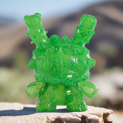 MONOLITH 8" Dunny 2-pack Bundle by ROBOT SODA - Onyx & Jade Limited Editions
