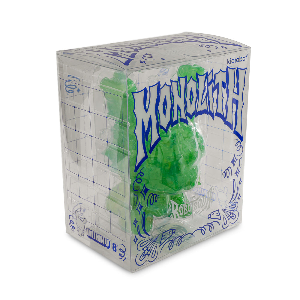 MONOLITH 8" Dunny Art Figures by ROBOT SODA - Complete Series Bundle - Jade, Onyx & Sangre Limited Editions