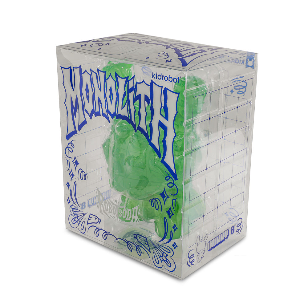 MONOLITH 8" Dunny 2-pack Bundle by ROBOT SODA - Onyx & Jade Limited Editions