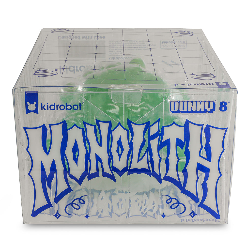 MONOLITH Dunny 8" Vinyl Art Figure by ROBOT SODA - Jade Edition (Limited Edition of 300)