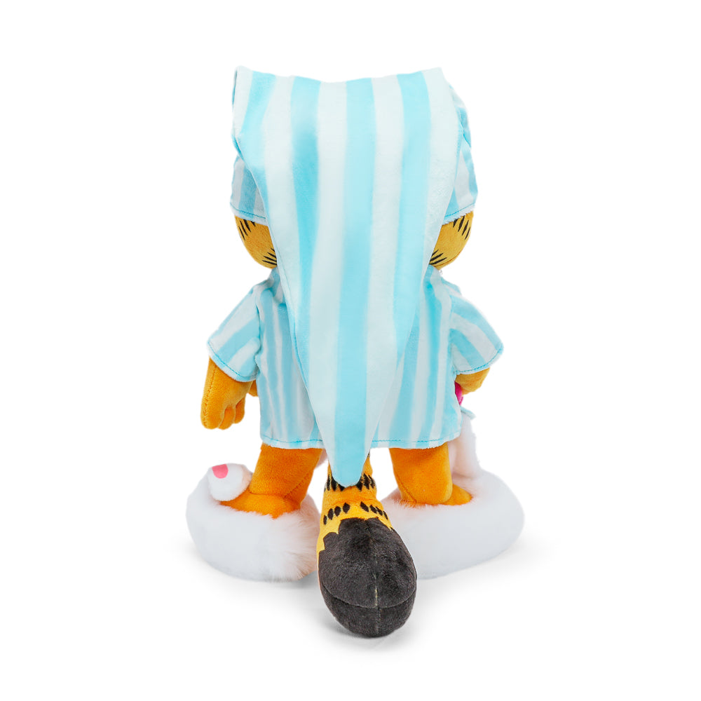 I Hate Mondays Grouchy Garfield in Pajamas and Slippers 13” Plush