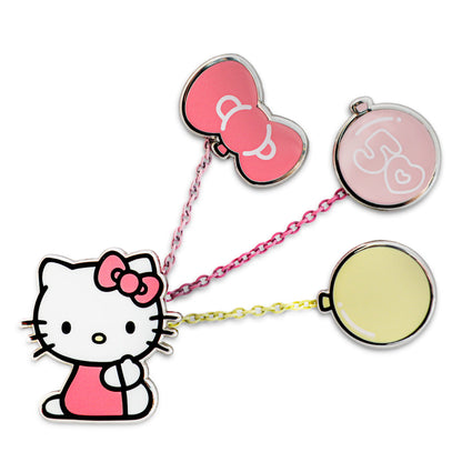 SDCC 2024: Hello Kitty® 50th Anniversary Premium Pins & Lanyard Set (Limited Edition of 800)