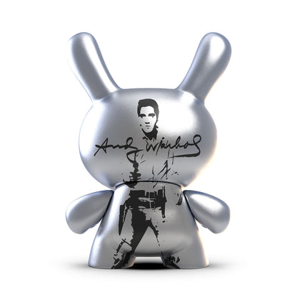 Andy Warhol 8” Masterpiece Flaming Star Elvis Dunny Art Figure - Limited Edition of 500