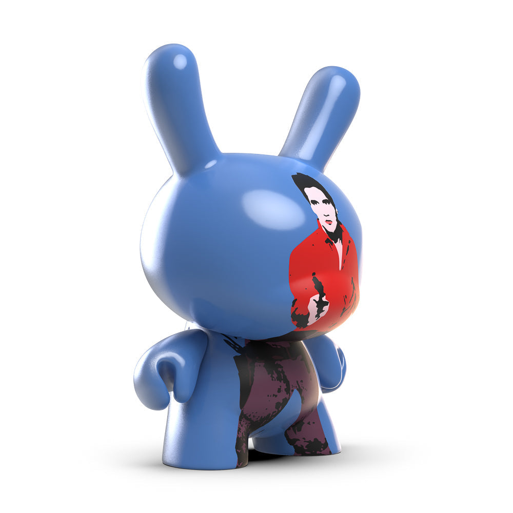 Andy Warhol 8” Masterpiece Flaming Star Elvis Dunny Art Figure - Limited Edition of 500