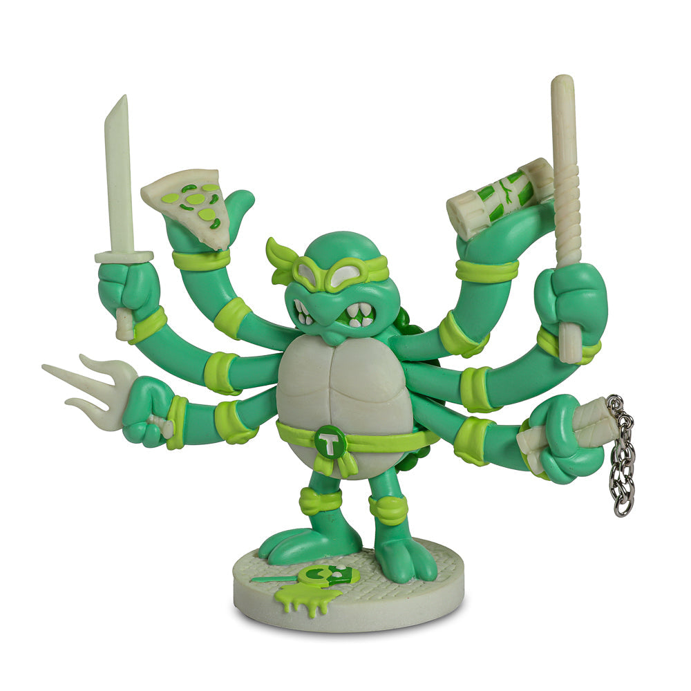 CON EXCLUSIVE: Teenage Mutant Ninja Turtles TMNT GURU Resin Art Figure by CHOGRIN - Radioactive Ooze Edition