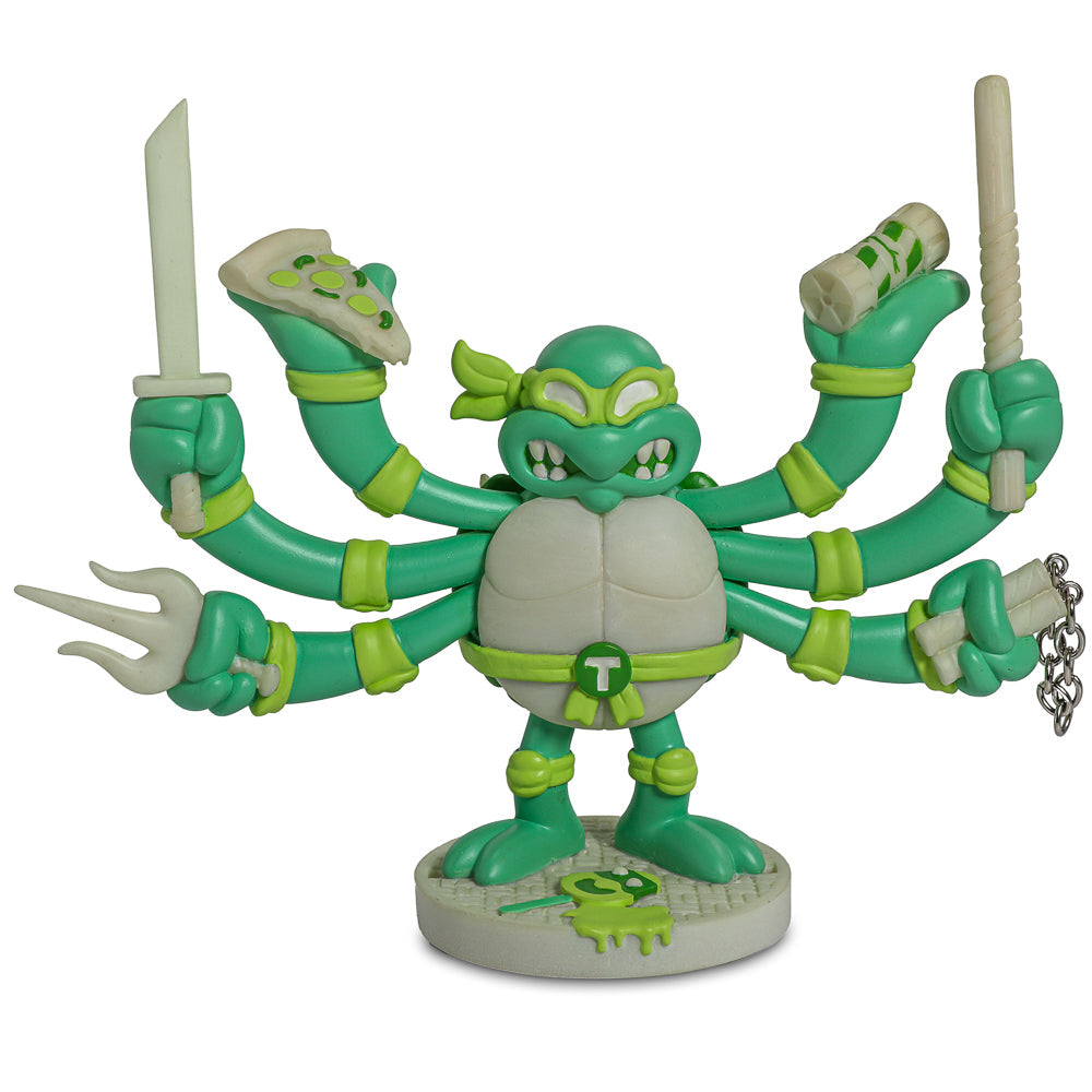 CON EXCLUSIVE: Teenage Mutant Ninja Turtles TMNT GURU Resin Art Figure by CHOGRIN - Radioactive Ooze Edition