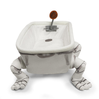 The Nightmare Before Christmas Lock, Shock & Barrel in Bathtub 9” Interactive Plush
