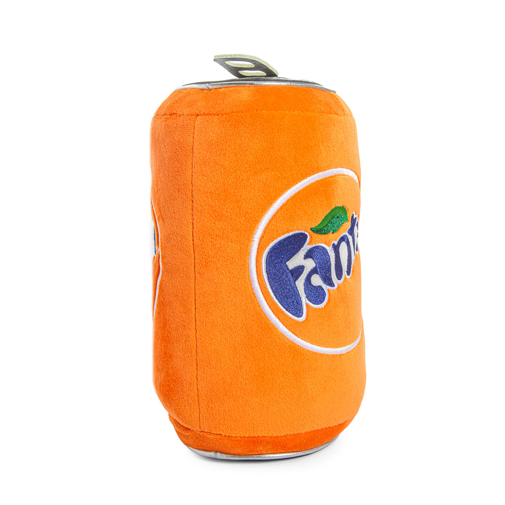 Yummy World & Fanta® 10” Fanta Orange Soda Can Plush with Sound