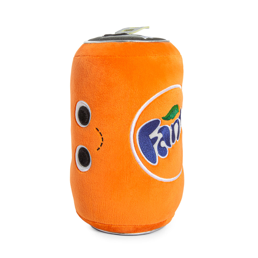 Yummy World & Fanta® 10” Fanta Orange Soda Can Plush with Sound