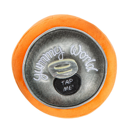 Yummy World & Fanta® 10” Fanta Orange Soda Can Plush with Sound