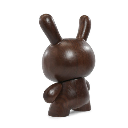 Kidrobot RAW Black Walnut 8" Wood Dunny (Limited Edition of 1000) (PRE-ORDER)
