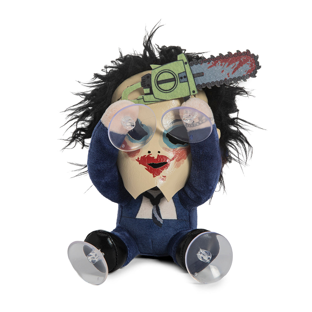 Texas Chainsaw Massacre Leatherface with Pretty Woman Mask Plush Window Clinger