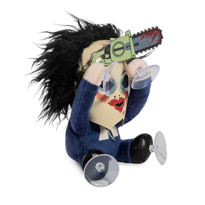 Texas Chainsaw Massacre Leatherface with Pretty Woman Mask Plush Window Clinger