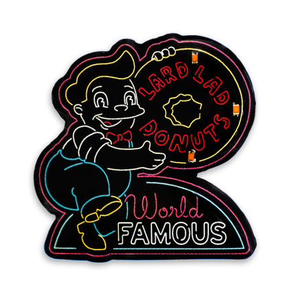 SDCC 2024: The Simpsons Neon Signs Light-Up Pins & Lanyard Set (Limited Edition of 1000)