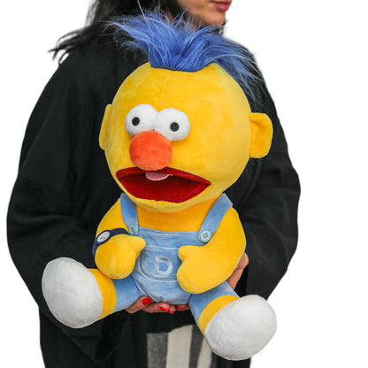 Don't Hug Me I'm Scared HugMe Plush with Shake Action Bundle 3-Pack (Green Duck, Red Guy & Yellow Guy)