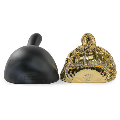 20th Anniversary Dunny Head 12" Art Figure - "Crown Jewels" by Tristan Eaton - Black & Gold Edition (Limited Edition of 300)