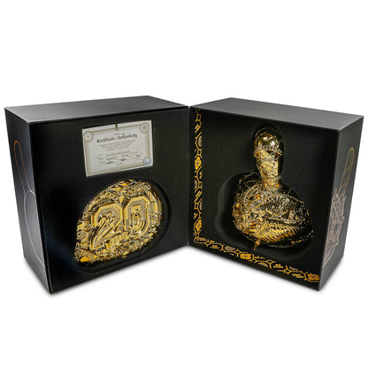 20th Anniversary Dunny Head 12" Art Figure - "Crown Jewels" by Tristan Eaton - Black & Gold Edition (Limited Edition of 300)
