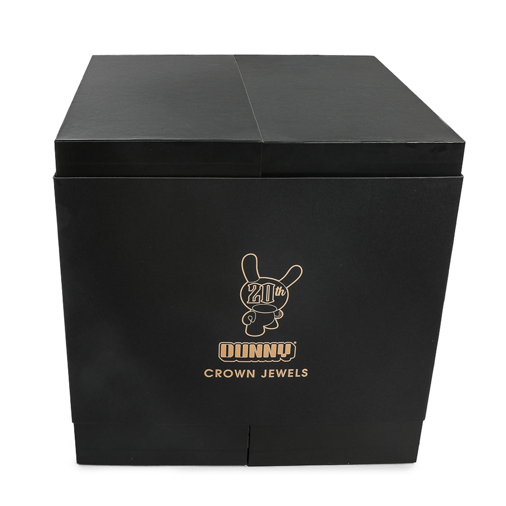 20th Anniversary Dunny Head 12" Art Figure - "Crown Jewels" by Tristan Eaton - Black & Gold Edition (Limited Edition of 300)