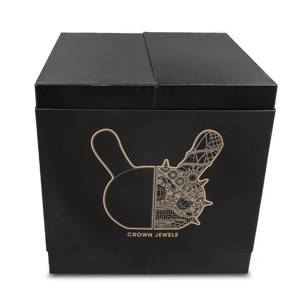 20th Anniversary Dunny Head 12" Art Figure - "Crown Jewels" by Tristan Eaton - Black & Gold Edition (Limited Edition of 300)