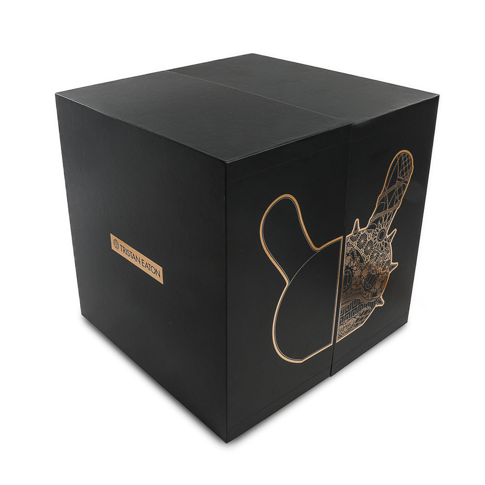 20th Anniversary Dunny Head 12" Art Figure - "Crown Jewels" by Tristan Eaton - Black & Gold Edition (Limited Edition of 300)