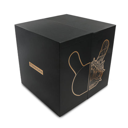 20th Anniversary Dunny Head 12" Art Figure - "Crown Jewels" by Tristan Eaton - Black & Gold Edition (Limited Edition of 300)