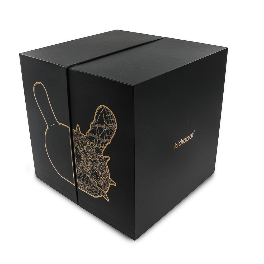 20th Anniversary Dunny Head 12" Art Figure - "Crown Jewels" by Tristan Eaton - Black & Gold Edition (Limited Edition of 300)