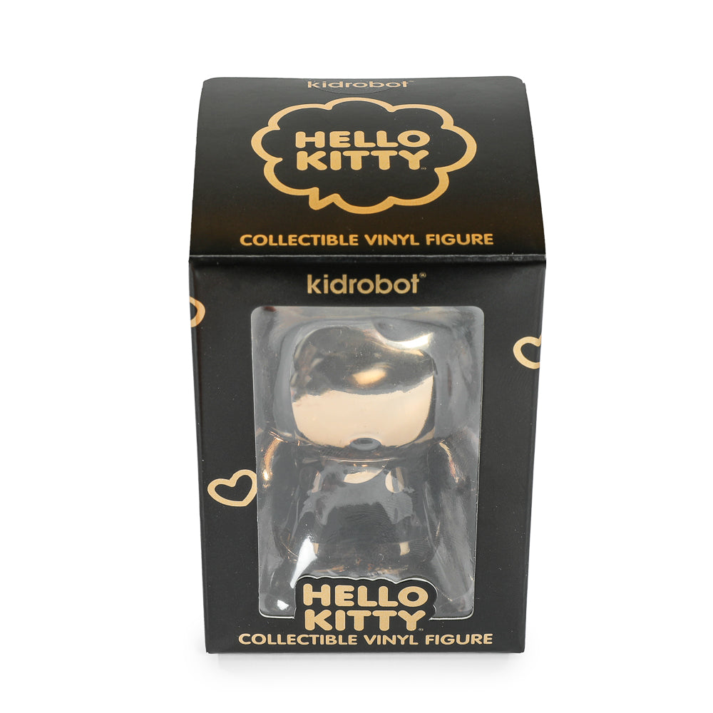 Hello Kitty® Gold Electroplate 3" Vinyl Figure (Limited Edition of 600) - Kidrobot.com Exclusive