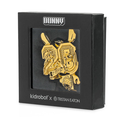 2024 CON EXCLUSIVE: 20th Anniversary Solid Metal Dunny Keychain - “Goldchrome” by Tristan Eaton (Limited Edition of 200)