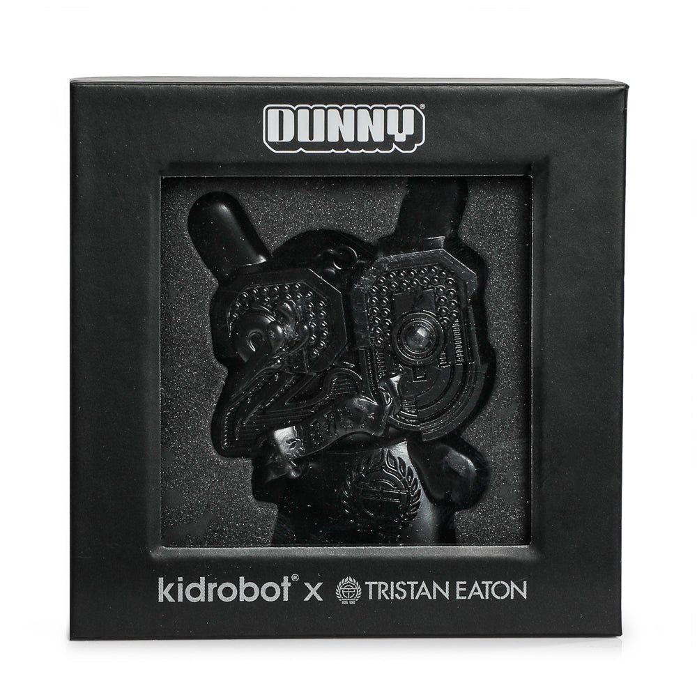 20th Anniversary Solid Metal Dunny Keychain - “Shock Black” by Tristan Eaton (Limited Edition of 200)