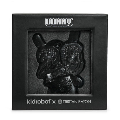 20th Anniversary Solid Metal Dunny Keychain - “Shock Black” by Tristan Eaton (Limited Edition of 200)