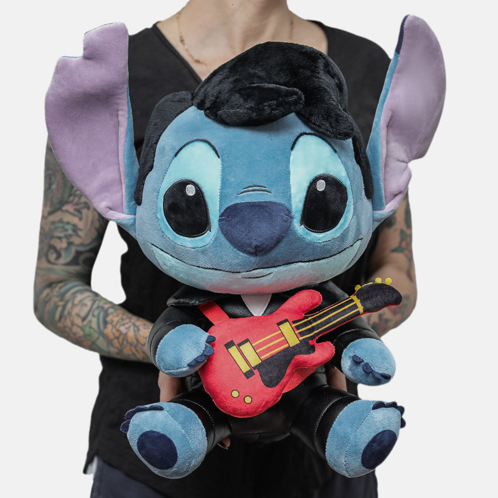 Disney Stitch - Singer Elvis HugMe Plush with Shake Action