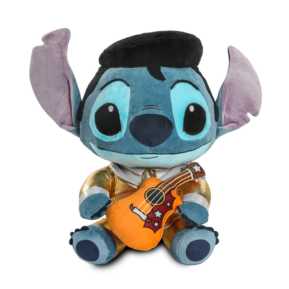 Disney Stitch - Gold Suit Elvis HugMe Plush with Shake Action