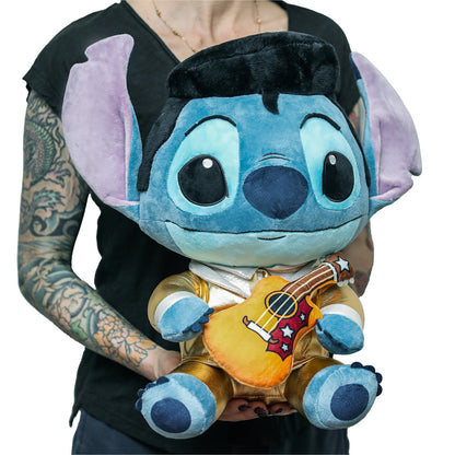 Disney Stitch - Gold Suit Elvis HugMe Plush with Shake Action