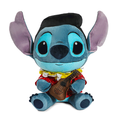 Disney Stitch - Hawaiian Elvis HugMe Plush with Shake Action