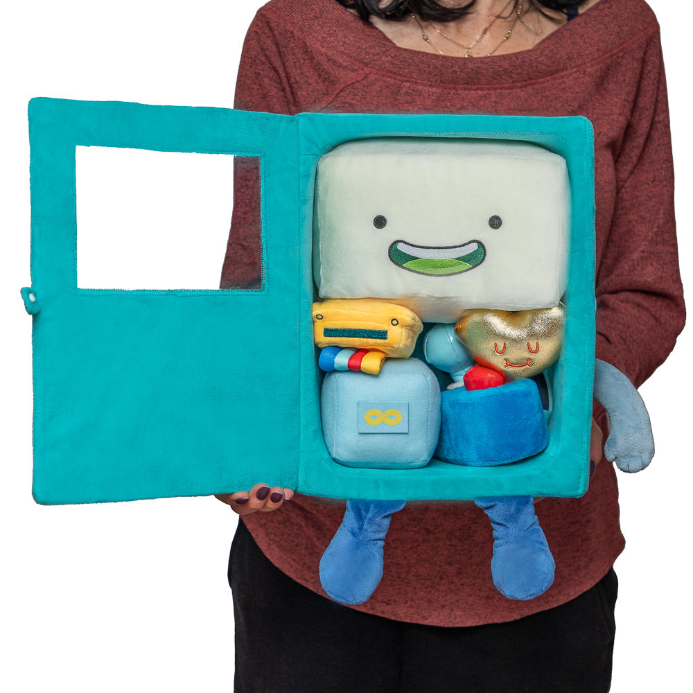 Adventure Time - BMO 12" Glow-in-the-Dark Interactive Plush