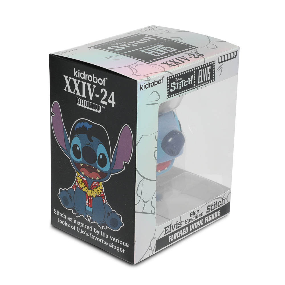 Disney Stitch - Hawaiian Elvis Bhunny 4” Flocked Vinyl Figure