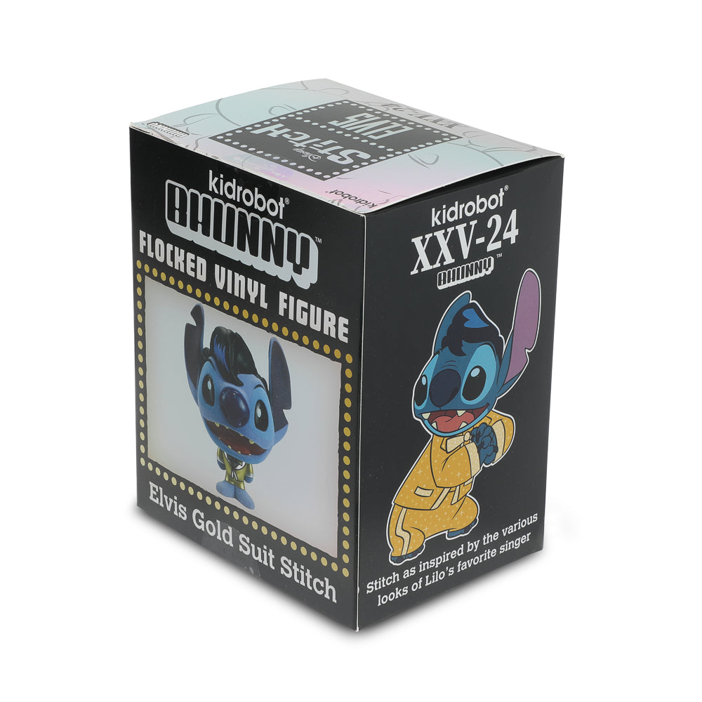 Disney Stitch - Gold Suit Elvis Bhunny 4” Flocked Vinyl Figure