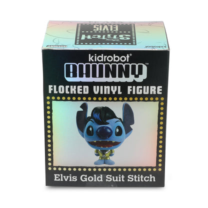 Disney Stitch - Gold Suit Elvis Bhunny 4” Flocked Vinyl Figure